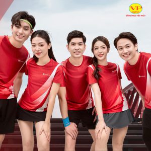 Áo thun đồng phục cổ tròn 10