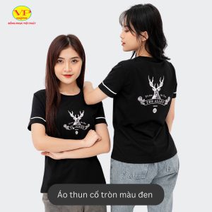 Áo thun đồng phục cổ tròn 22