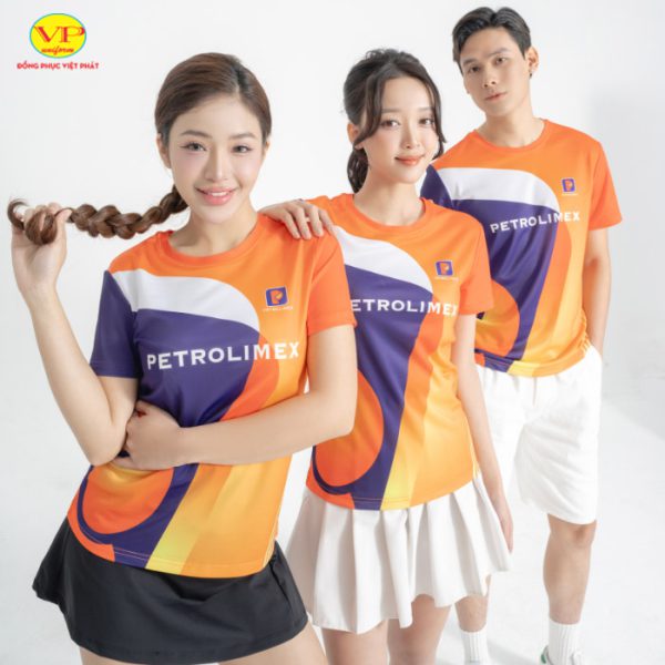 Áo thun đồng phục cổ tròn 5